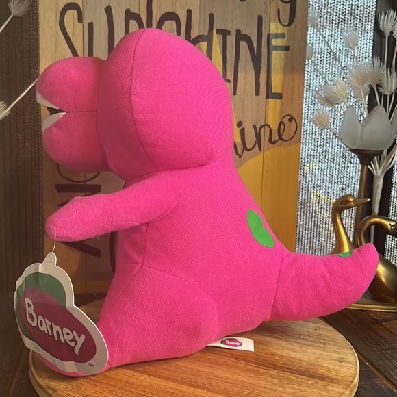 NEW Barney The Dinosaur Toy Factory Plush Purple Stuffed Animal 2021’ ages 3+ - Picture 16 of 17